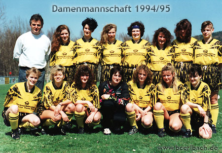 BC Erlbach - Damenmannschaft 1994/95