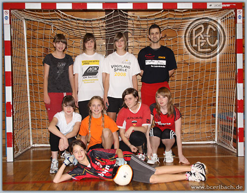 M&auml;dchen Trainingsgruppe