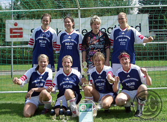 BC Erlbach - Damenmannschaft - Turniersieg 2005 in Jößnitz