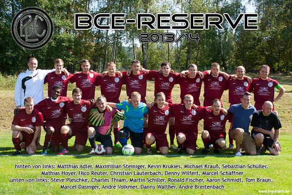 Reserve 13/14 - neue Trikots