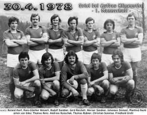 Auswärtsspiel in Klingenthal - 1. Mannschaft 1978