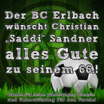 Christian "Saddi" Sandner - 66 Jahre