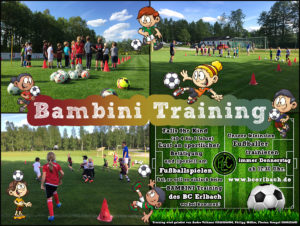 BC Erlbach Bambini Training - Immer Donnerstag ab 17:30 Uhr