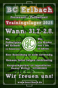 Jugendtrainingslager 2025