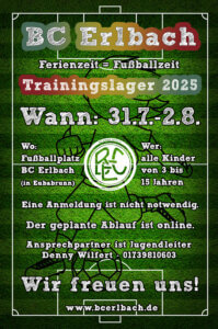 Jugendtrainingslager 2025