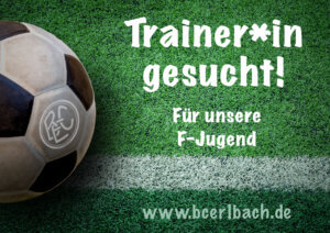 Jugendtrainer gesucht